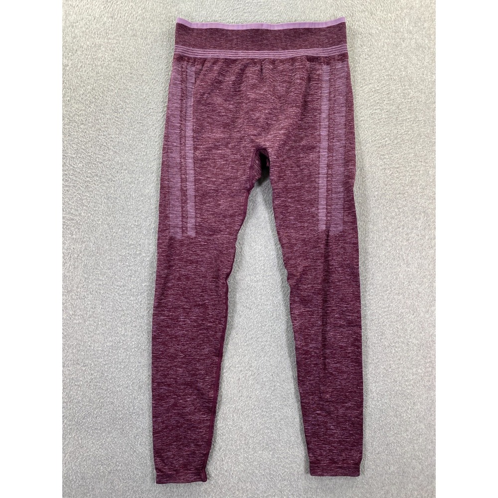 Stio Seamless Tight Leggings Women's Size Large Purple Workout Gym Training